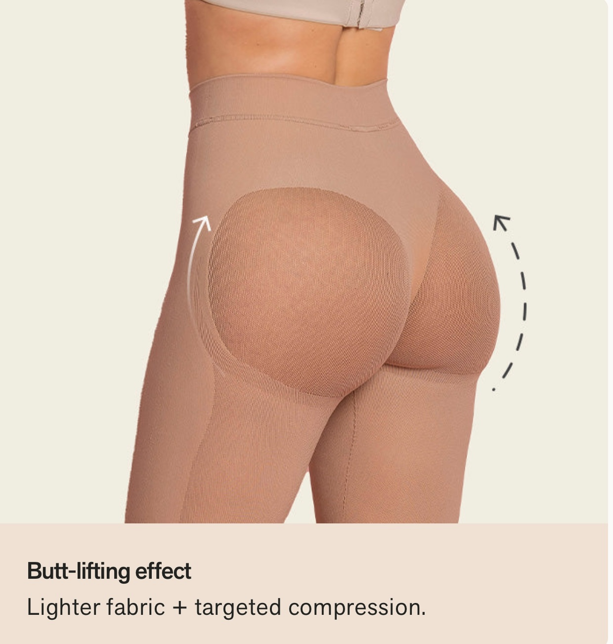 Magic Leggings Smooth Legs and Butt Lifter/ Full-Leg Body Shaper