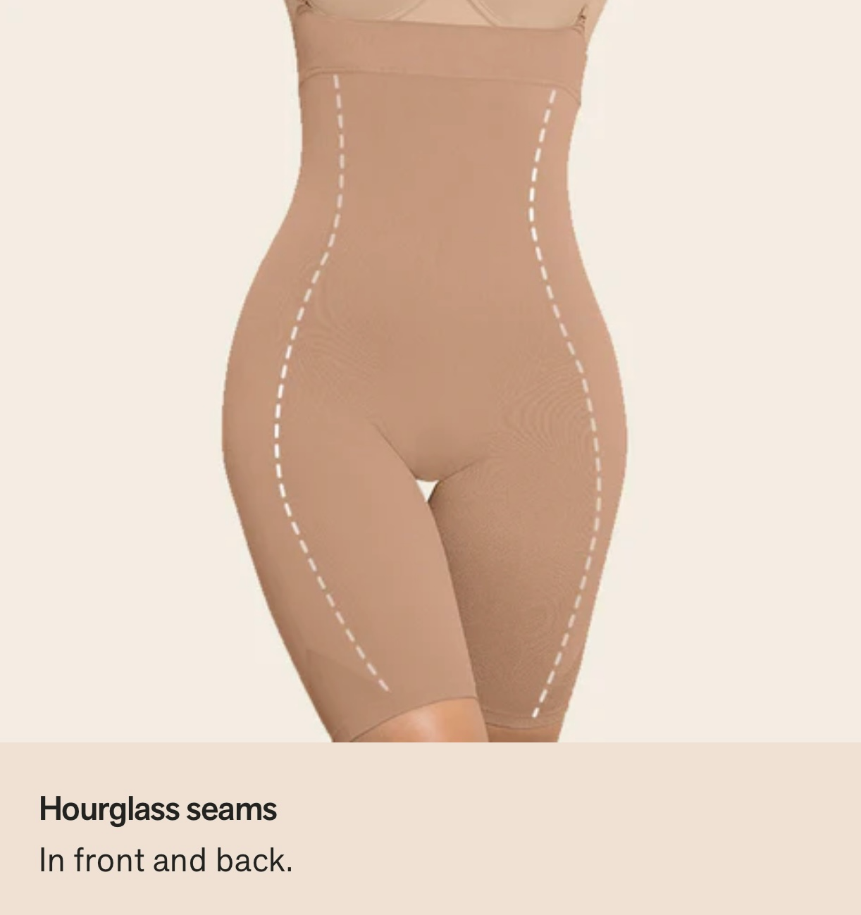 Magic Shaper Seamless Naked Booty Lifter Shorts