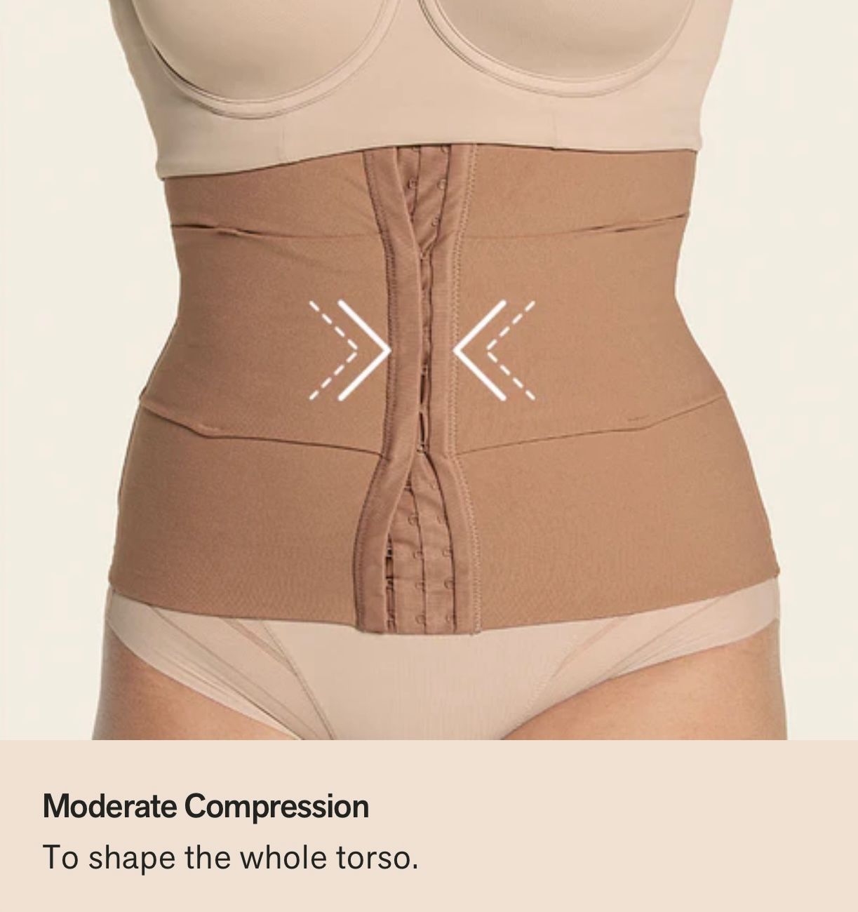 Soft Comfy Waist Cincher with Lumbar Support